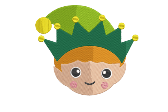 Christmas Elf Boy Face