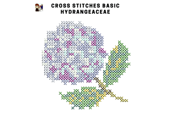 Cross Stitch Basic Hydrangeaceae