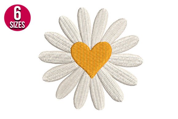 Daisy Flower with Heart: A Thoughtful Embroidery Review