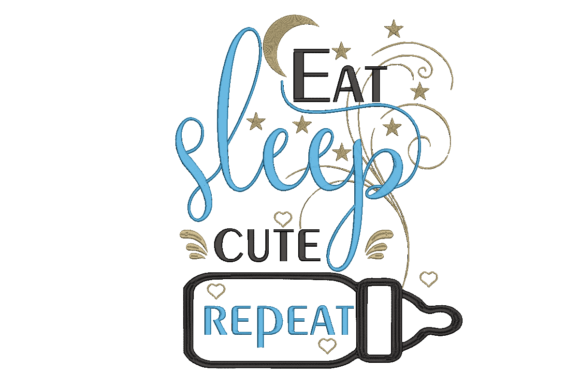 Eat Sleep Cute Repeat