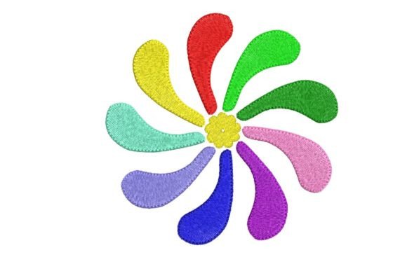 Flower Rainbow: A Cheerful, Practical Embroidery Design Worth Your Time