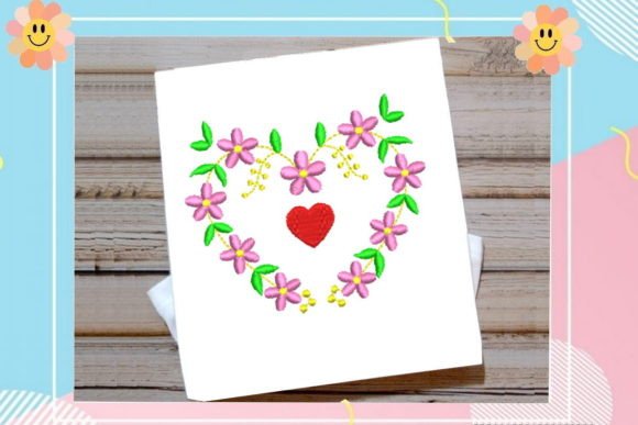 Flower Ring Heart