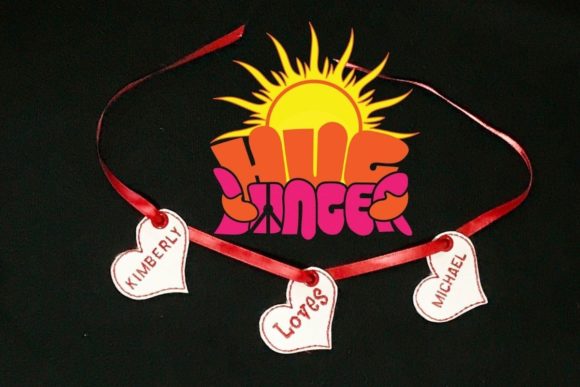 Mini Heart Banner: A Seasonal Embroidery Staple