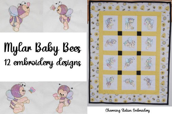 Mylar Baby Bees