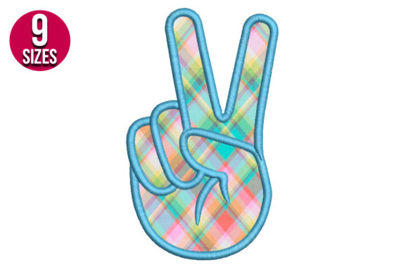 Peace Sign Applique