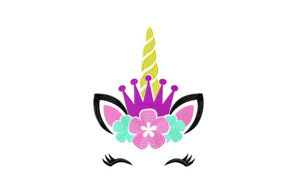 Unicorn with a Crown